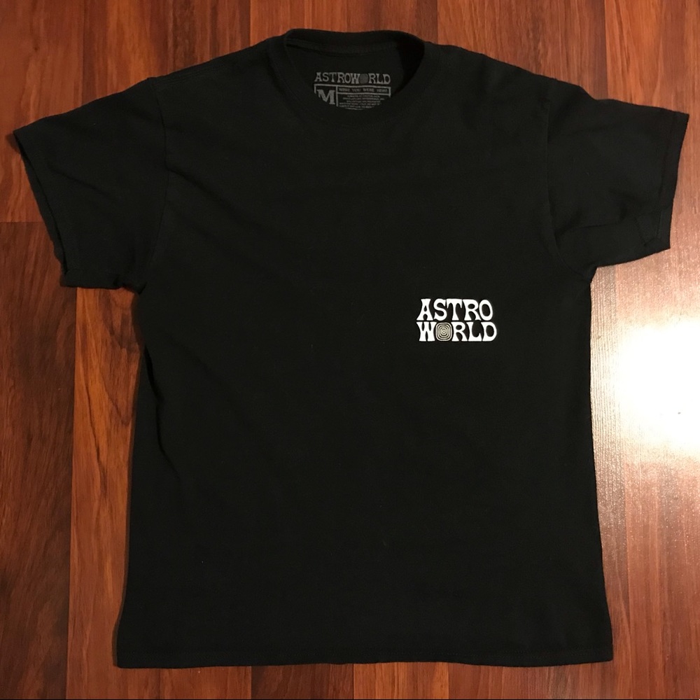 Travis Scott Astroworld Merch tee
